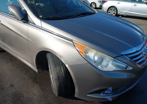 2014 Hyundai Sonata Gls из США, поврежденный, VIN 5NPEB4ACXEH902617